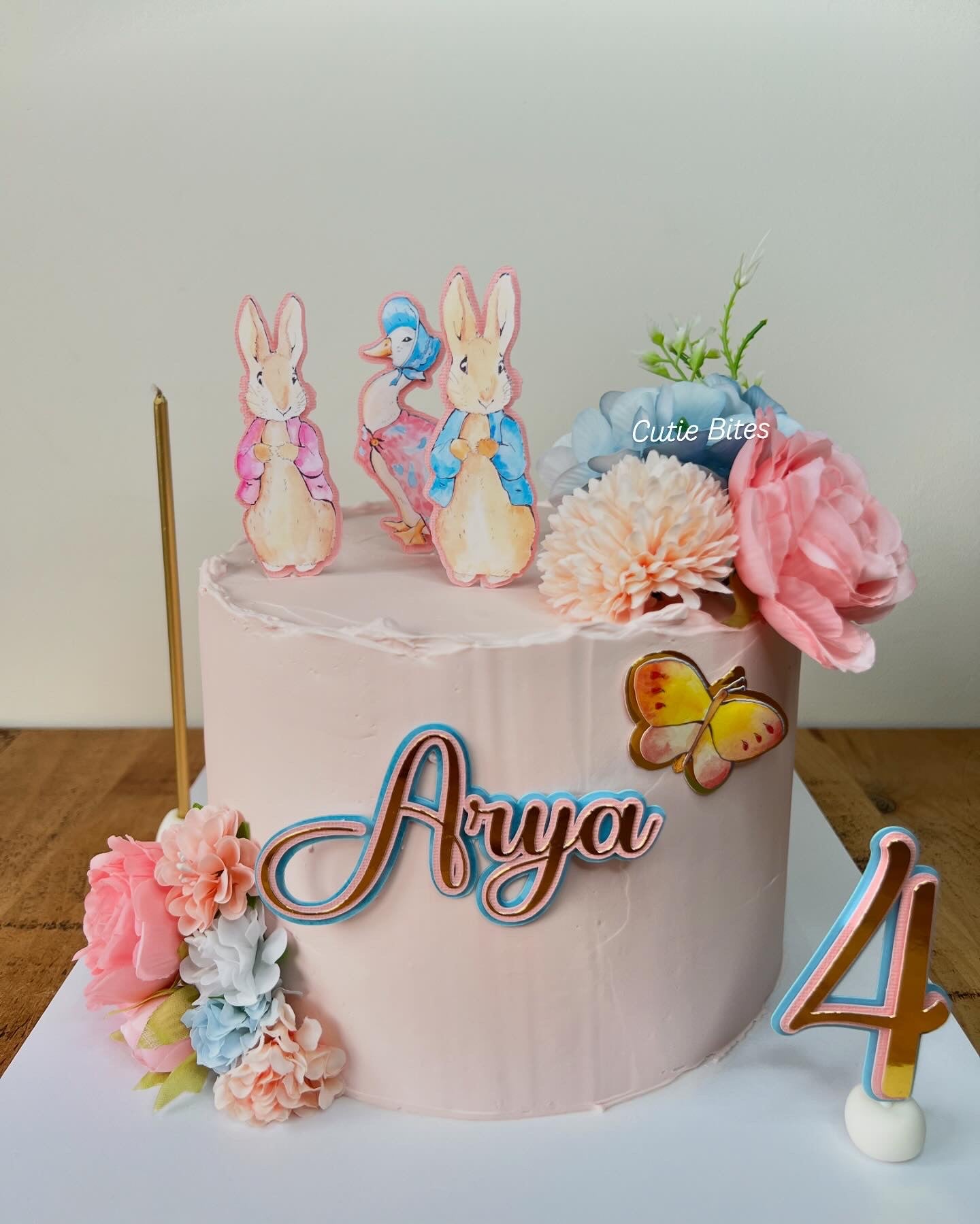 Peter Rabbit Pastel Birthday Cake