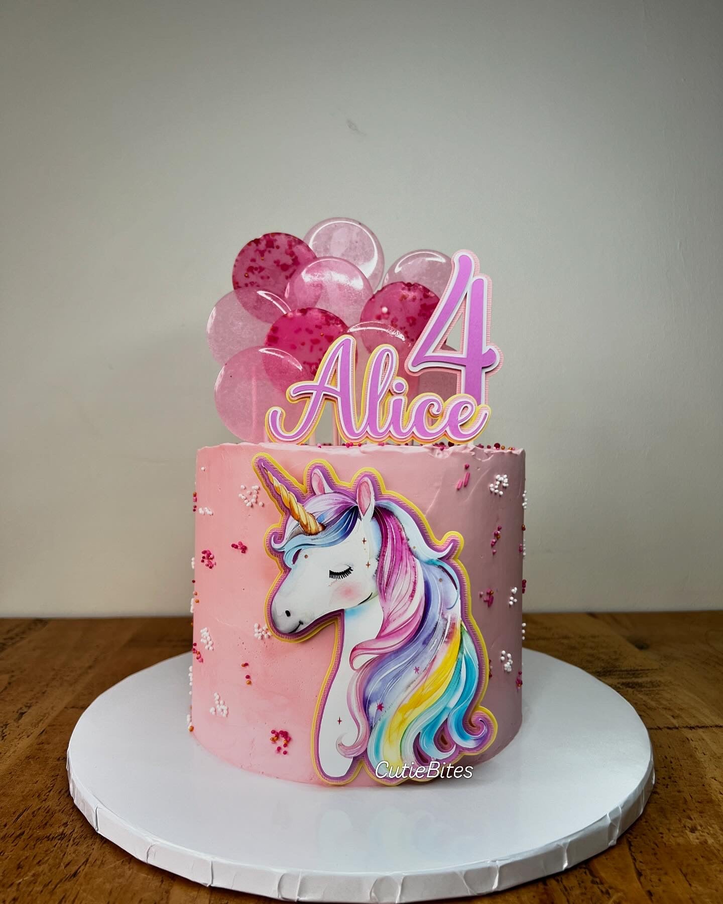 Magical Unicorn Birthday Cake
